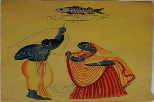 Kalighat Indian Paintings